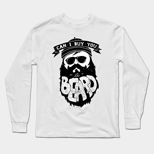 Beard Long Sleeve T-Shirt by GoEast